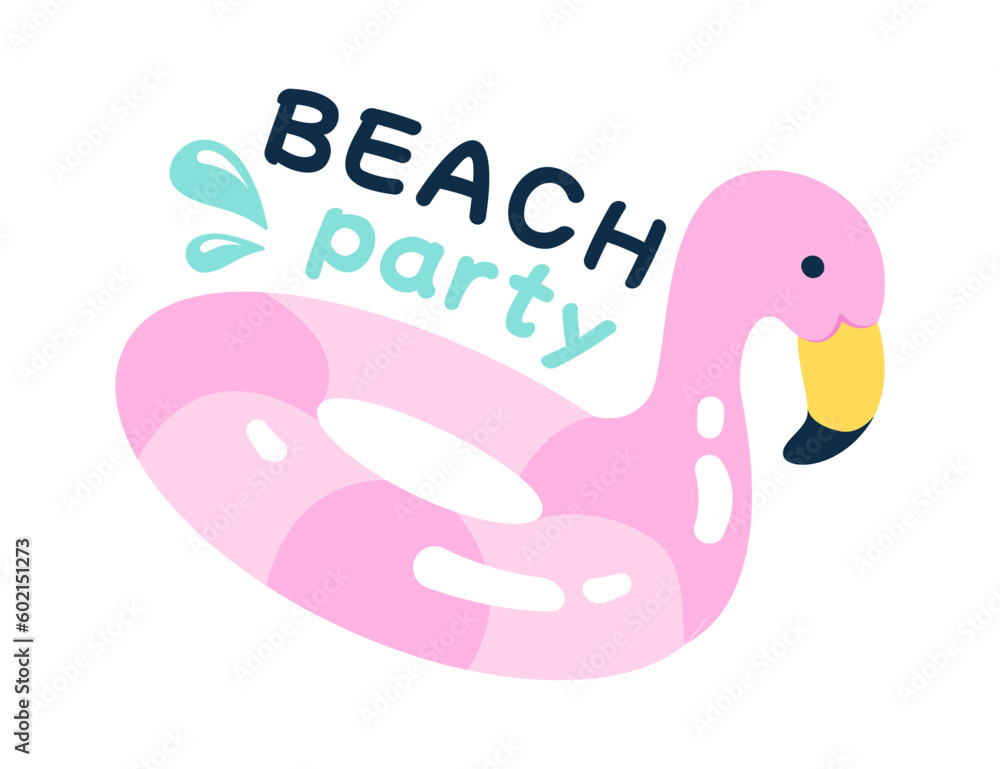 Inflatable Unicorn Beach Badge Inflatable Unicorn Beach Badge