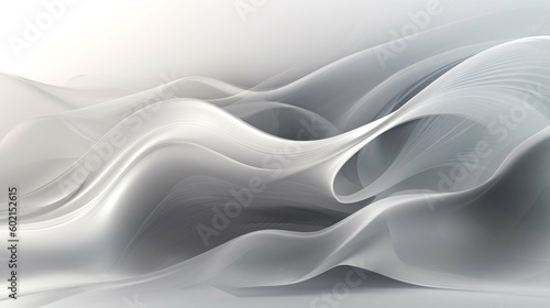 Abstract Background with transparent 3D Wave