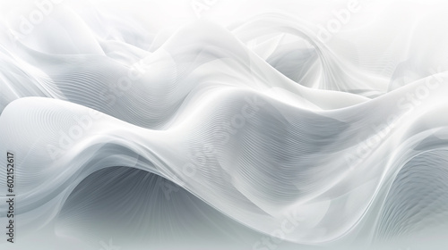 Abstract Background with transparent 3D Wave
