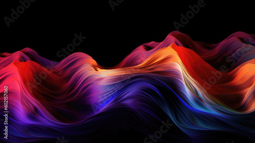 Abstract background. Abstract dark multicolore background. Generative AI