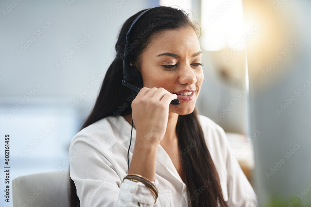 Communication, microphone or woman in call center consulting, speaking or talking at customer services. Virtual assistant, friendly or sales consultant in telemarketing or telecom company help desk Communication, microphone or woman in call center consulting, speaking or talking at customer services. Virtual assistant, friendly or sales consultant in telemarketing or telecom company help desk