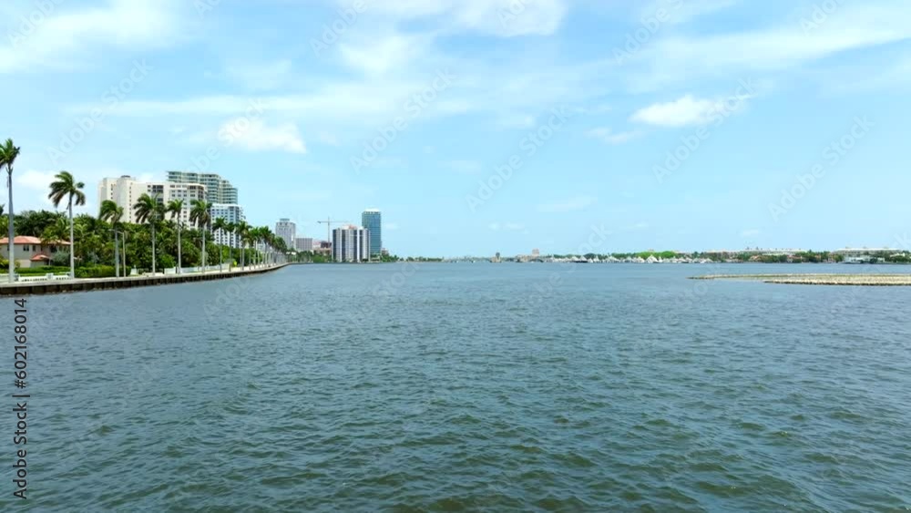 Boating pov Palm Beach FL Intracoastal Boating pov Palm Beach FL Intracoastal