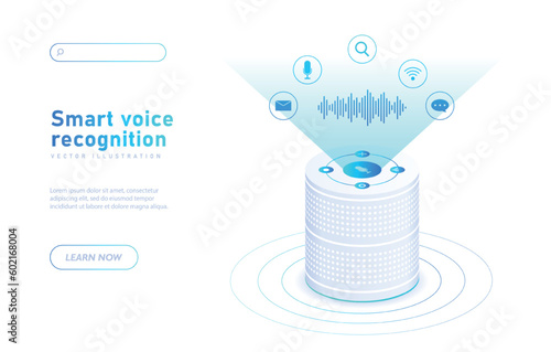 Smart voice recognition white