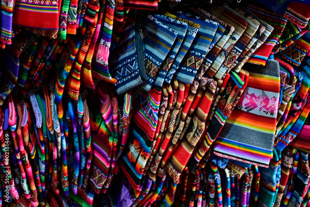 colourful fabric