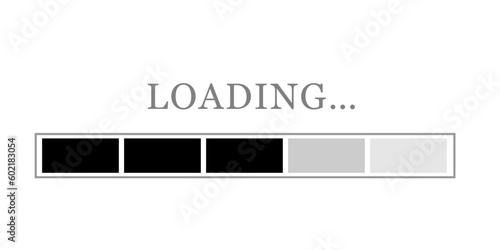 Load icon on white background. Please wait for a while as it is uploaded.