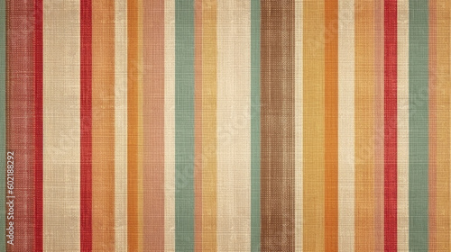 vintage colored strips leading from top to bottom. background wallpaper texture. Generative AI