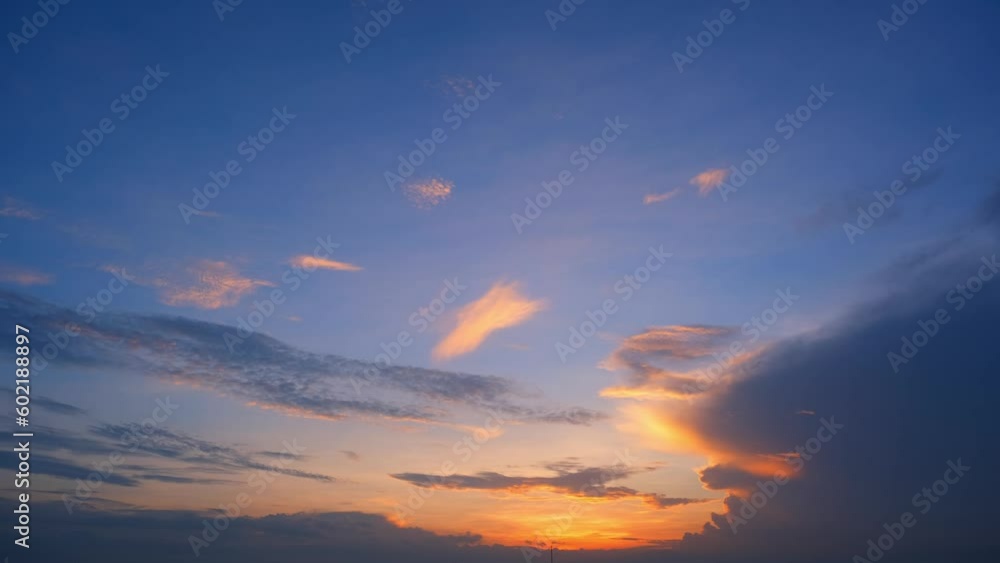 Vibrant hues cascade across the horizon as the sun descends, painting the sky in a mesmerizing tapestry of warm oranges, purples. Creating a captivating time lapse of nature. Sunset timelapse. 4K HDR
Vibrant hues cascade across the horizon as the sun descends, painting the sky in a mesmerizing tapestry of warm oranges, purples. Creating a captivating time lapse of nature. Sunset timelapse. 4K HDR