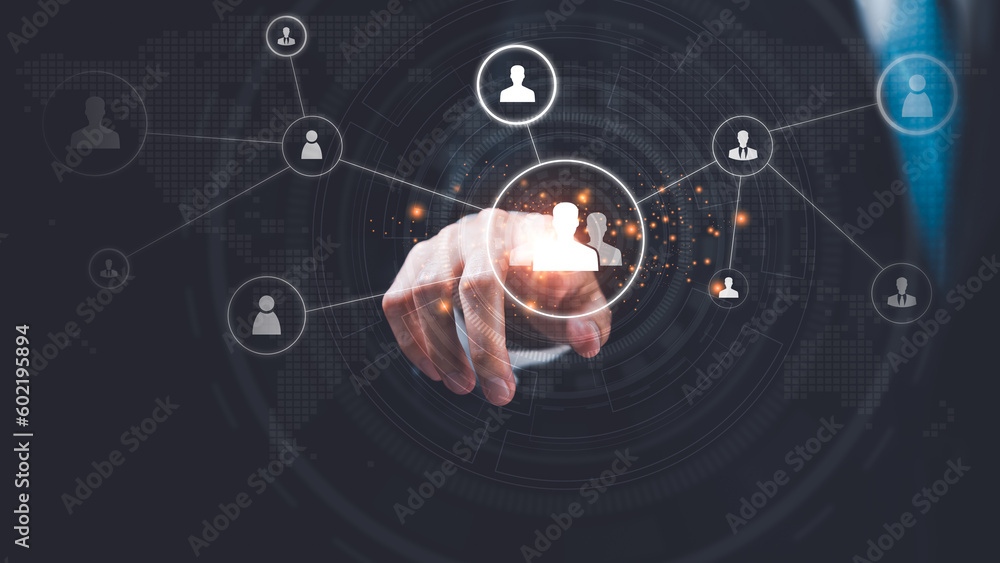 concept of business development with personnel ,Auditing and evaluating the quality and efficiency of personnel ,Human Resources HR ,Choosing a professional leader ,Online Employee Assessment