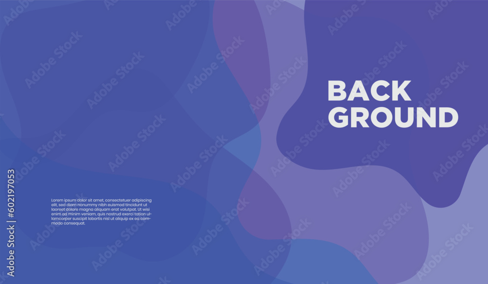 Fototapeta premium Abstract liquid color background design.