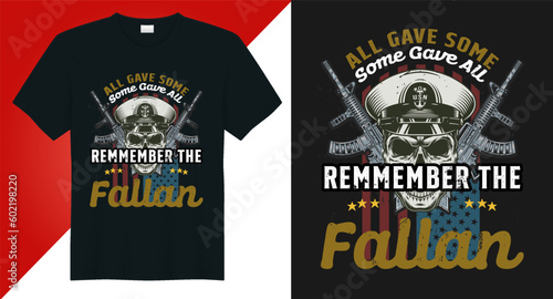 Happy memorial day, memorial day tshirt design, veteran tshirt design on black shirt
