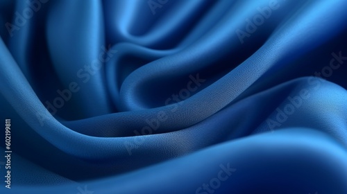 blue surface texture cloth huge scale cloud establishment. Creative resource, AI Generated