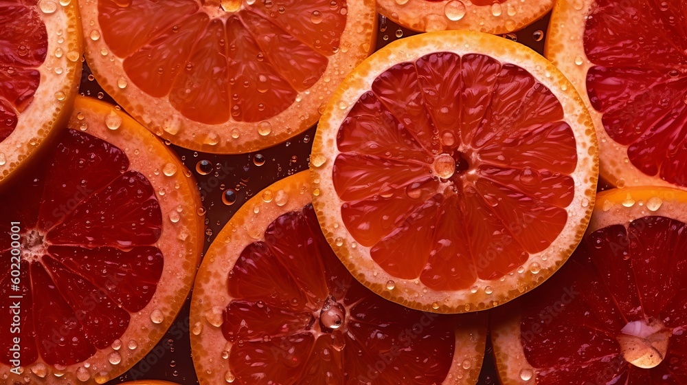 Closeup of blushing citrus blood orange wrapped foundation. Creative resource, AI Generated Closeup of blushing citrus blood orange wrapped foundation. Creative resource, AI Generated