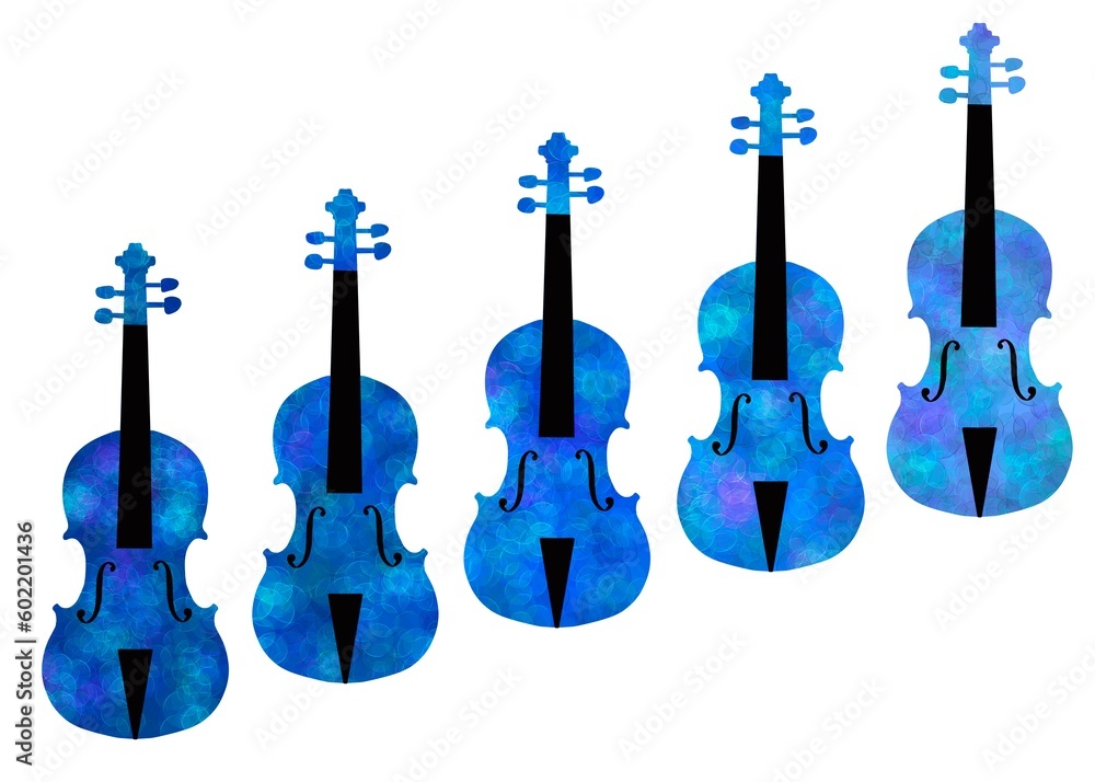Naklejka premium violin 10