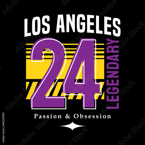 Los Angeles streetwear y2k slogan quote vintage style logo vector icon illustration background. Suitable for tshirt, clothing, poster, banner, flyer, sticker