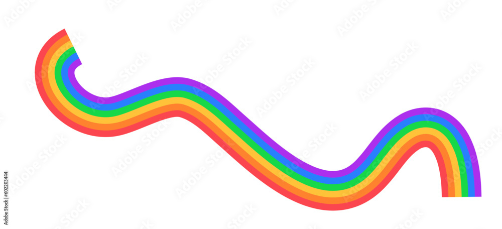 abstract rainbow wave abstract rainbow wave