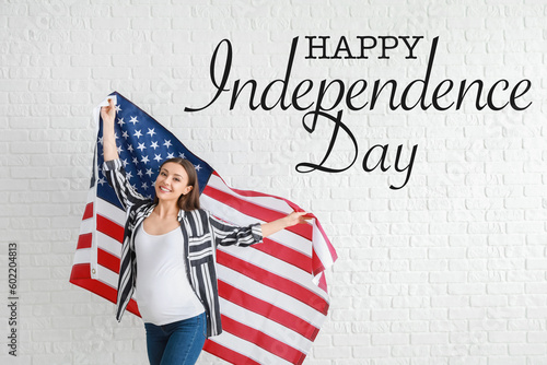 Greeting card for USA indep...