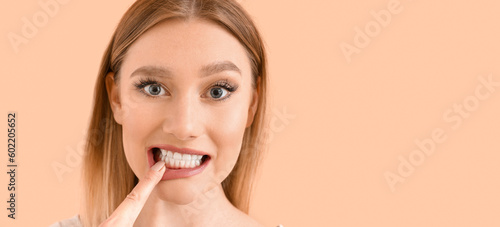 Beautiful woman with health...