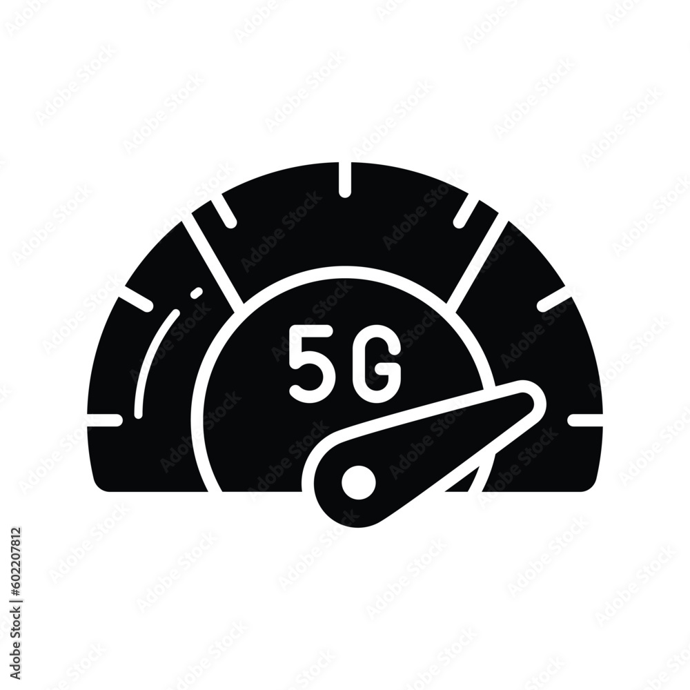 Check this carefully crafted 5G speed icon in trendy style, premium vector Check this carefully crafted 5G speed icon in trendy style, premium vector