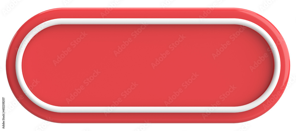 3D button. Empty button. 3D illustration. 3D button. Empty button. 3D illustration.