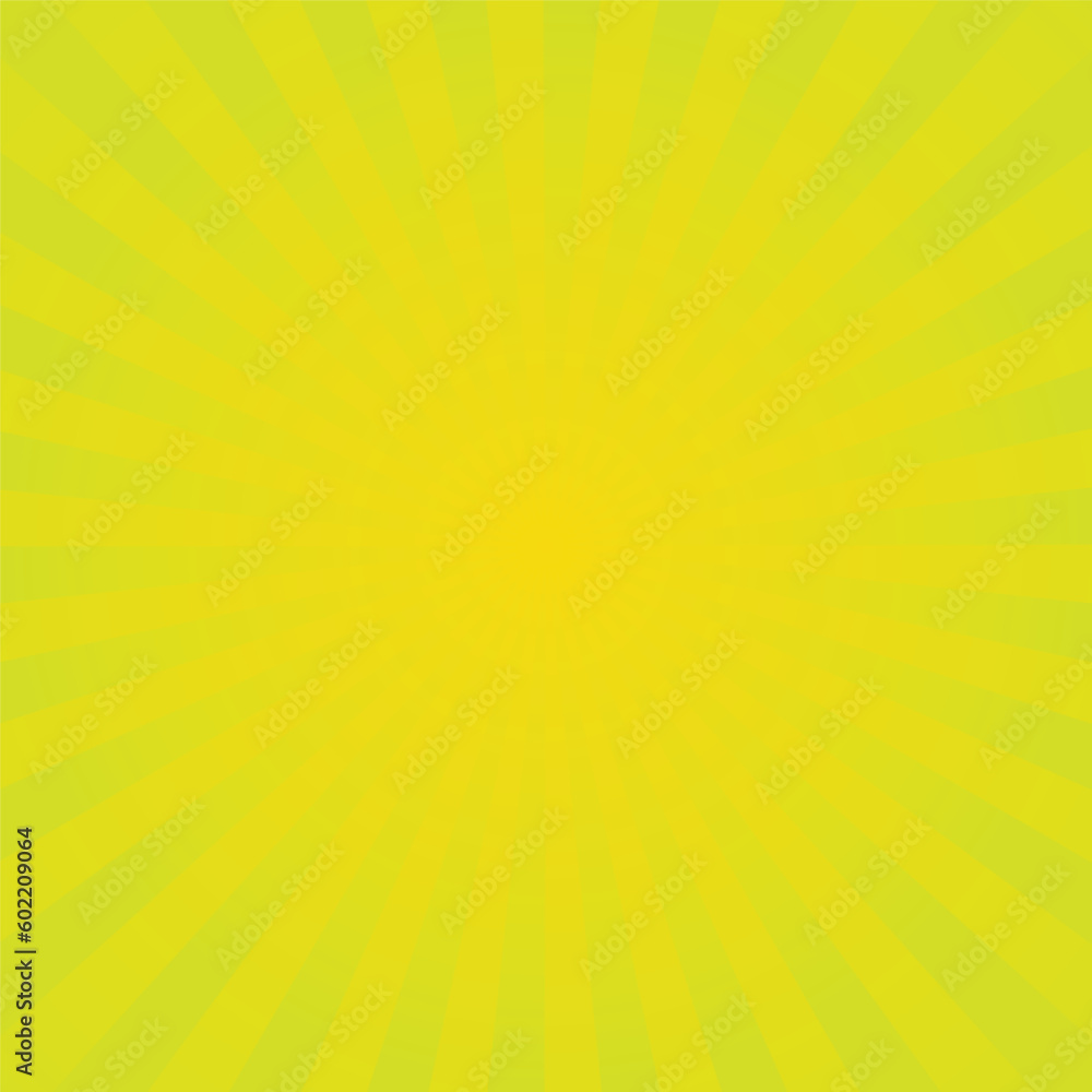 Yellow an Green Burst Background Illustration. Yellow an Green Burst Background Illustration.