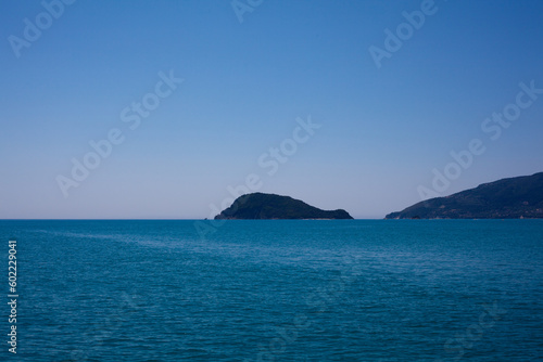 View from Zakynthos Island  Greece