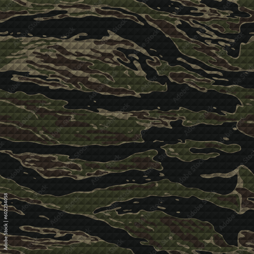 
Army camouflage geometric pattern vector seamless texture