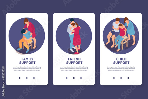 Family Friend Support Banners