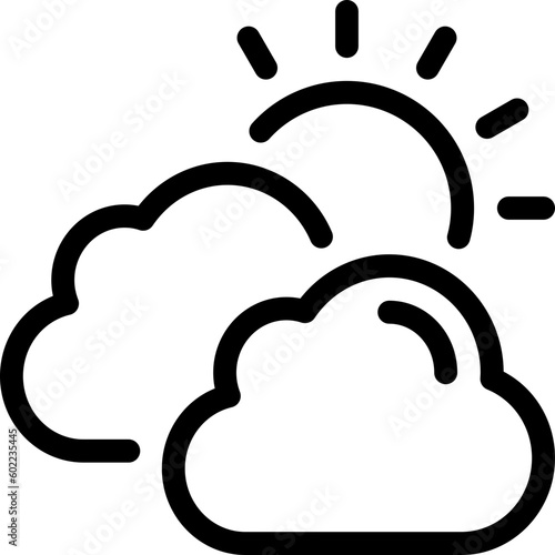 cloudy day icon