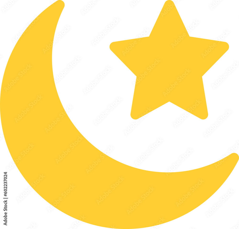 crescent moon icon crescent moon icon