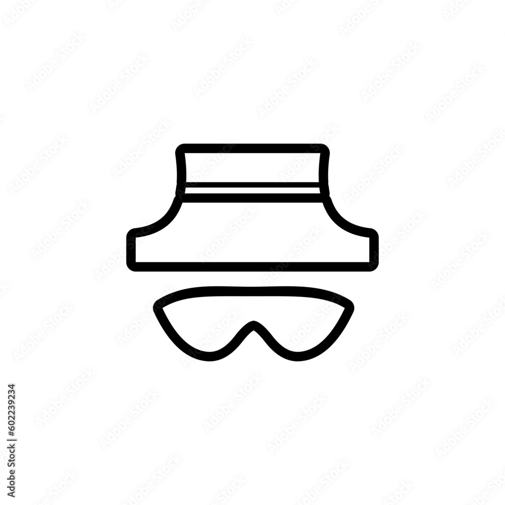 Hat and glasses icon ,spy vector sign design. Anonym symbol. Secret. Spy mode browser Hat and glasses icon ,spy vector sign design. Anonym symbol. Secret. Spy mode browser