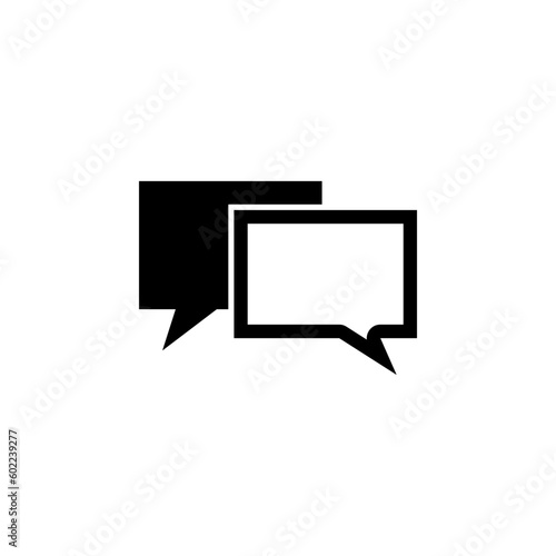 Chat icon , speak , talk vector sign design