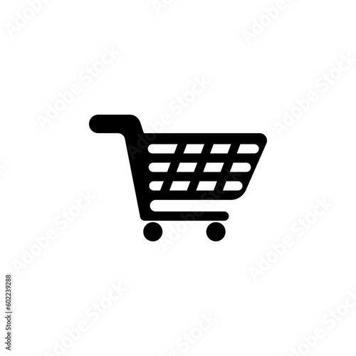 Shop trolley icon , vector sign design