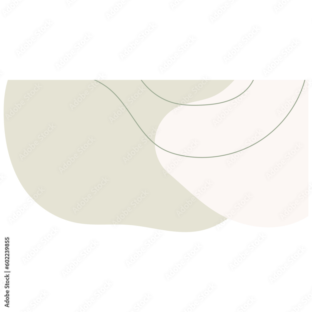 Earth Tone Freeform Organic Shape Corner Earth Tone Freeform Organic Shape Corner