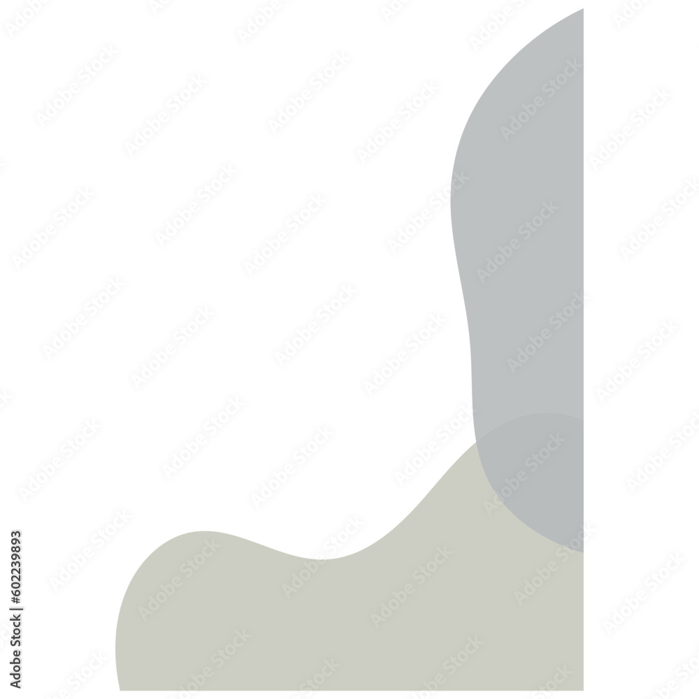 Earth Tone Freeform Organic Shape Corner Earth Tone Freeform Organic Shape Corner