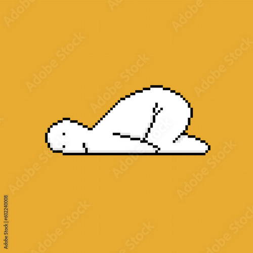 design pixel art mr do nothing