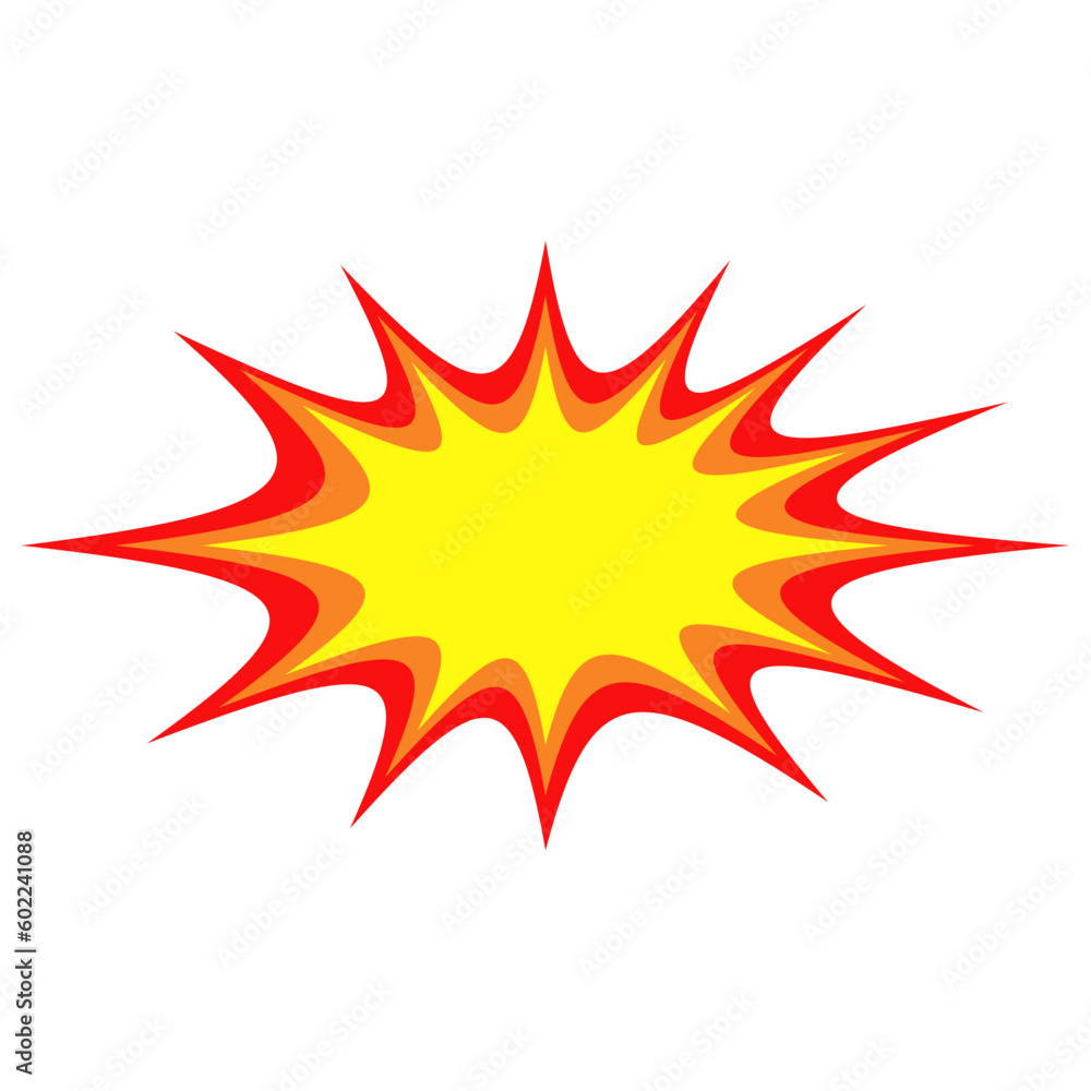 Bomb Explosion Illustration Bomb Explosion Illustration
