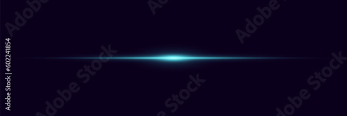 Abstract laser beam. Transparent isolated on black background. Vector illustration. lighting effect. directional spotlight.