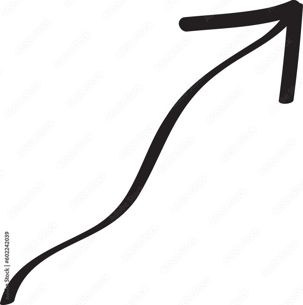 decoration hand drawn arrow illustration. decoration hand drawn arrow illustration.