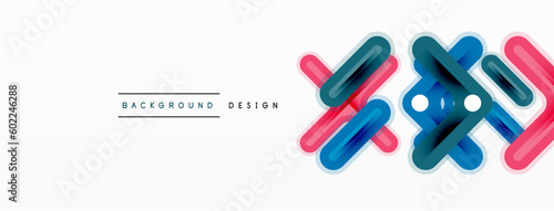 Cross line background minimal geometric template. Design for wallpaper, banner, background, landing page, wall art, invitation, prints, posters