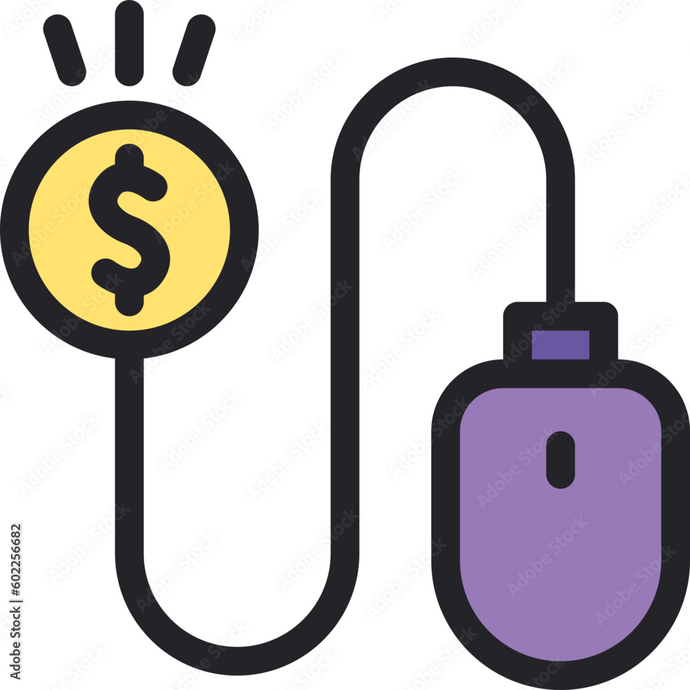 pay per click icon pay per click icon