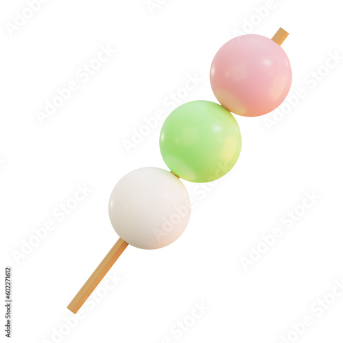 Dango 3D Icon