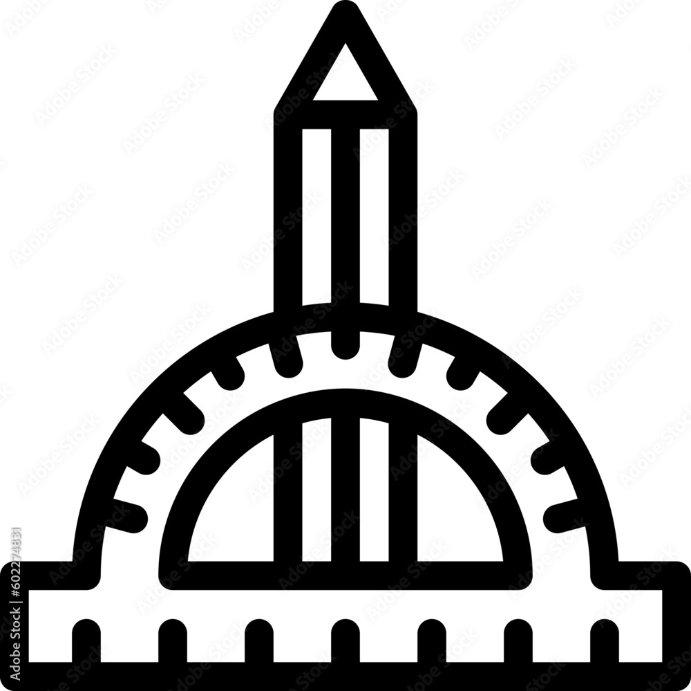 Obraz premium geometry icon