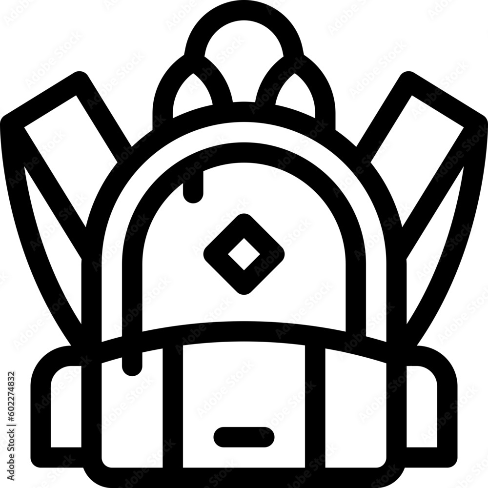 school bag icon school bag icon