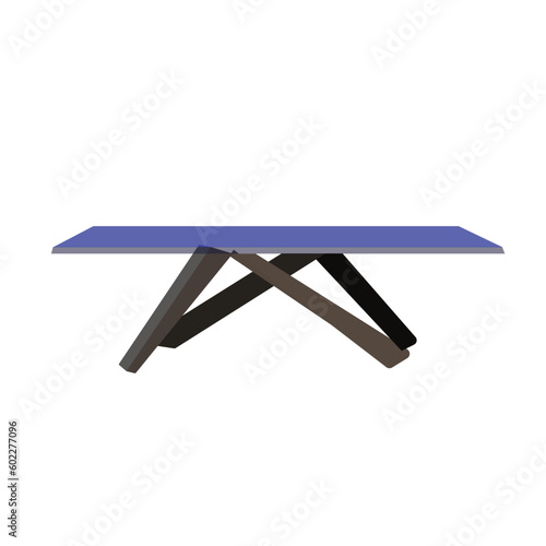 realistic wooden table on transparent background. wood table, 3d. Element for your design,game, advertising.vector illustration.