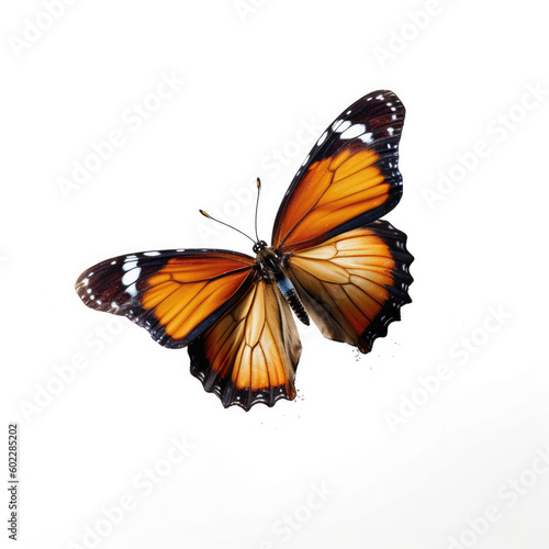 butterfly isolated on white background © Kemal