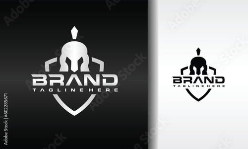 helmet spartan shield logo