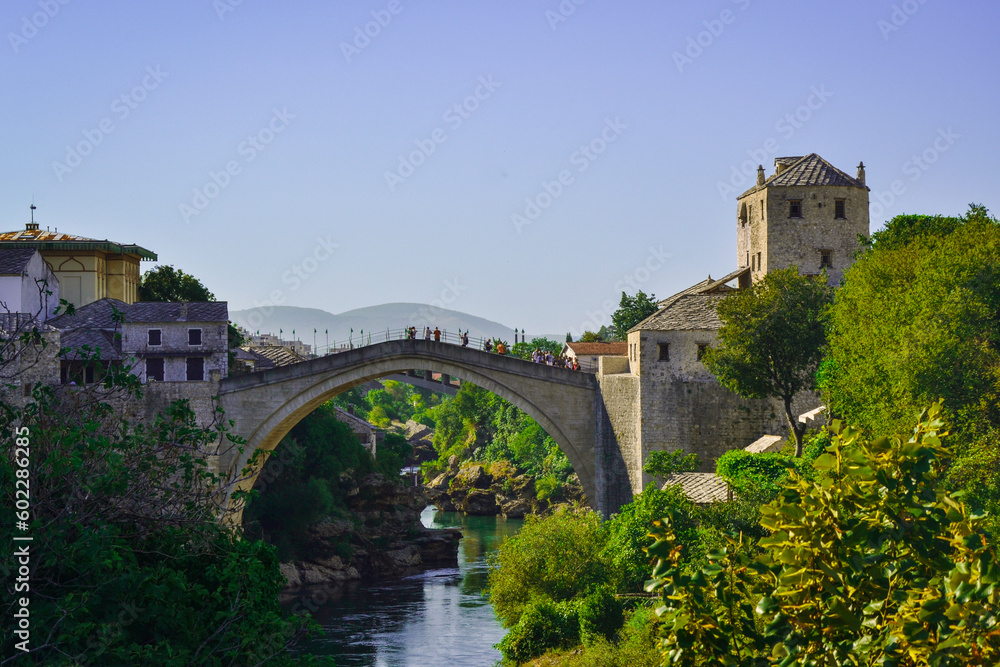 Old Town and Bridge of Mostar, Bosnia and Herzegovina
