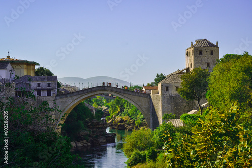 Old Town and Bridge of Mostar, Bosnia and Herzegovina 