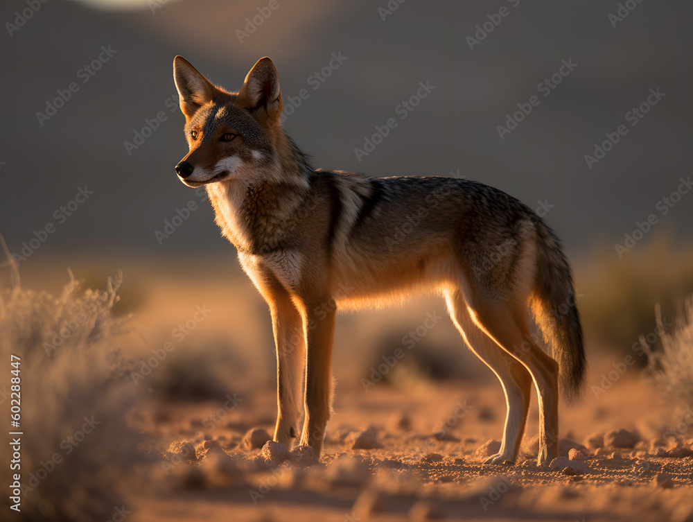 coyote in the wild