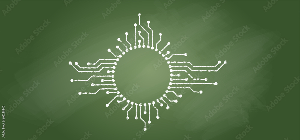 Circuit board or electronic motherboard. lines and dots connect. Vector high-tech technology data. Electrical board. digital tech. cpu, PCB printed circuit. For chip and process. Input or output. Circuit board or electronic motherboard. lines and dots connect. Vector high-tech technology data. Electrical board. digital tech. cpu, PCB printed circuit. For chip and process. Input or output.
